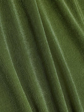 Solid One-Shoulder Midi Dress