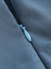 Illusion Floral Ruched Cowl Neck Midi Dress