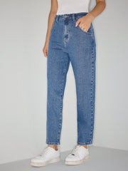 Katherine Stretch Denim High Waist Tapered Jean
