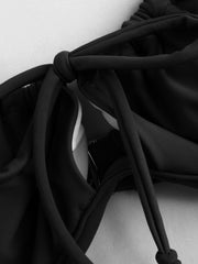 Tie Side Underwire Bikini Swimsuit