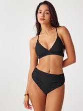 V-neck Tie Back Shaping Bikini Swimsuit