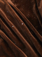 V-Neck Glitter Blouse